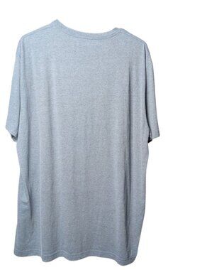 Hi-Strung Graphic Blueish Gray Men's L T-Shirt Electric Acoustic Guitar Music EC